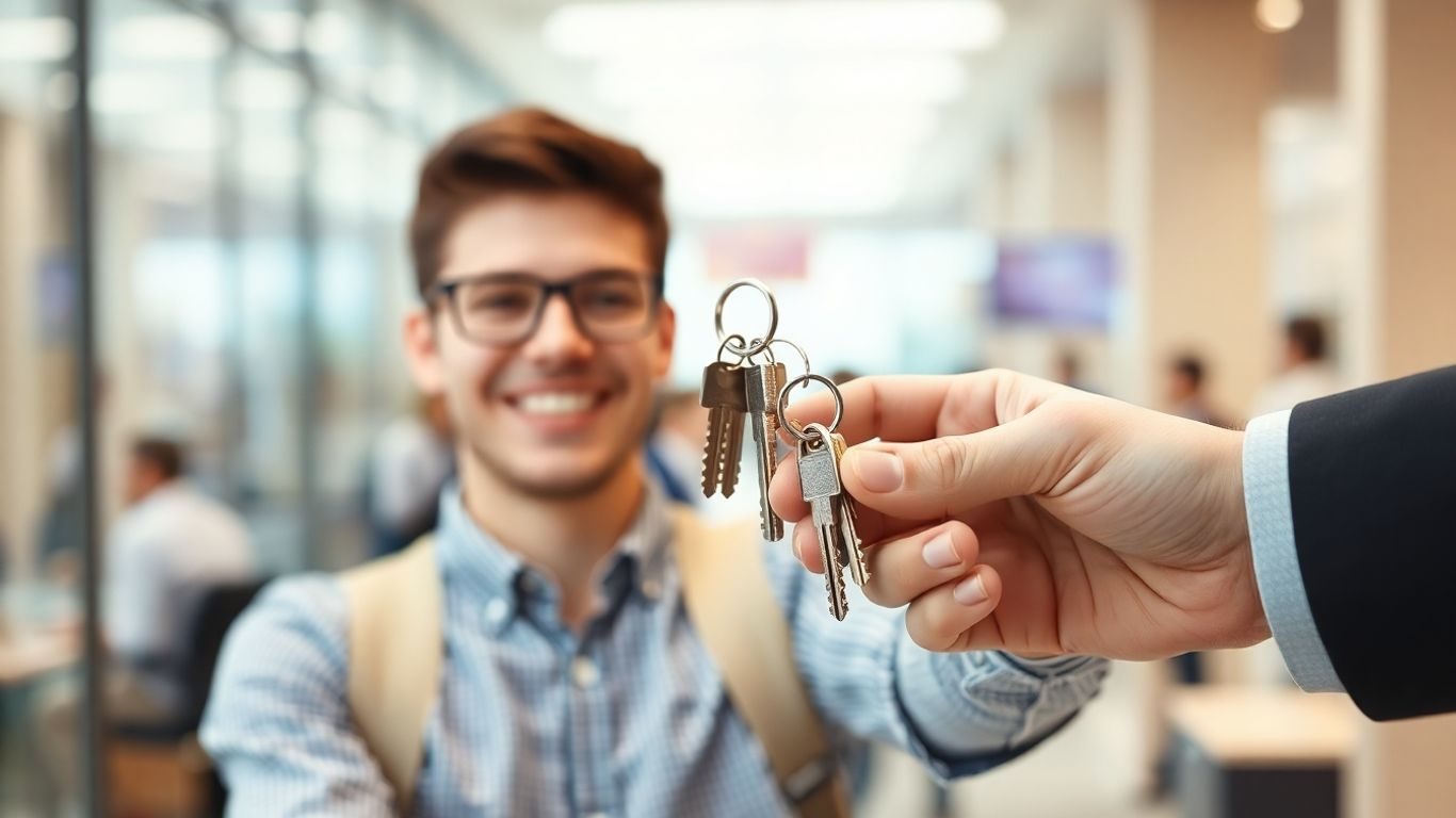 Tineri antreprenori primesc chei pentru afaceri noi.